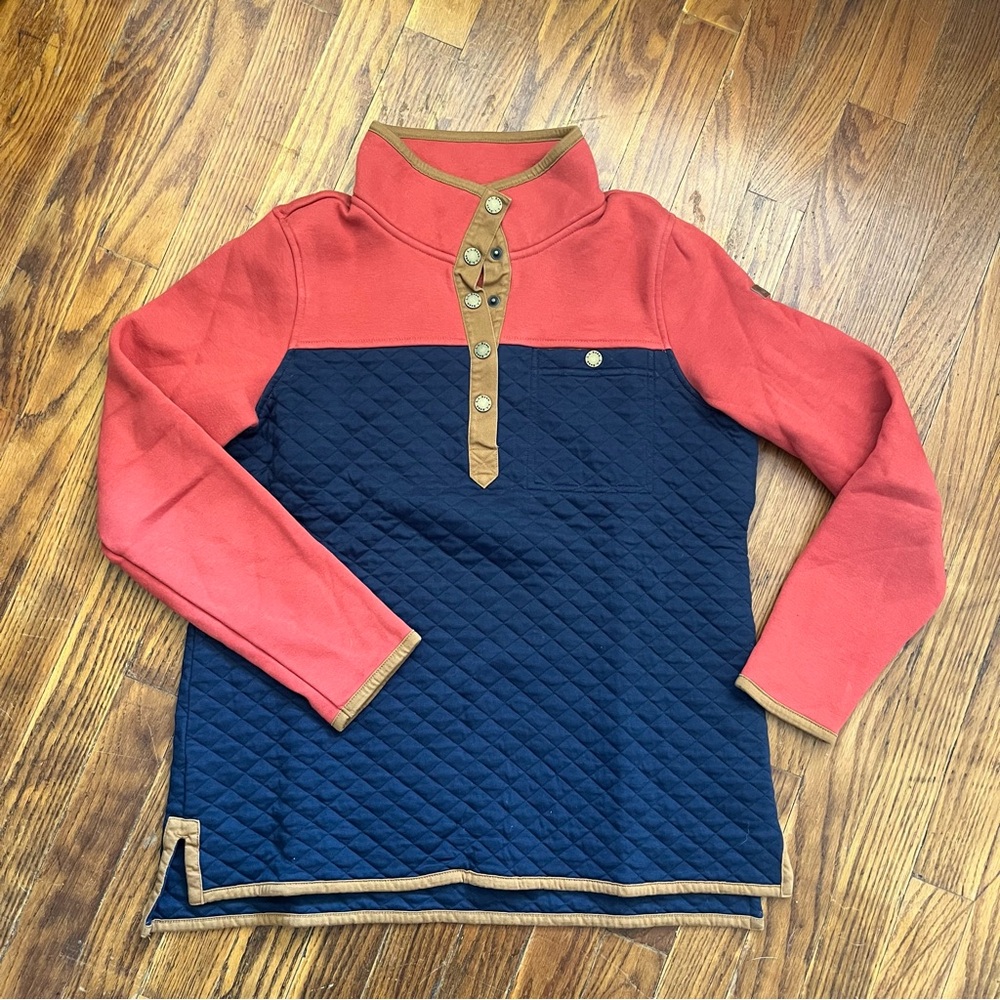 Women's Quilted Sweatshirt - Colorblock